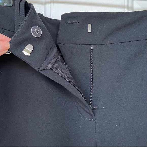 •Sandro• Button Detail Navy Blue Cropped Sailor Pants - Size 6 - Picture 4 of 7